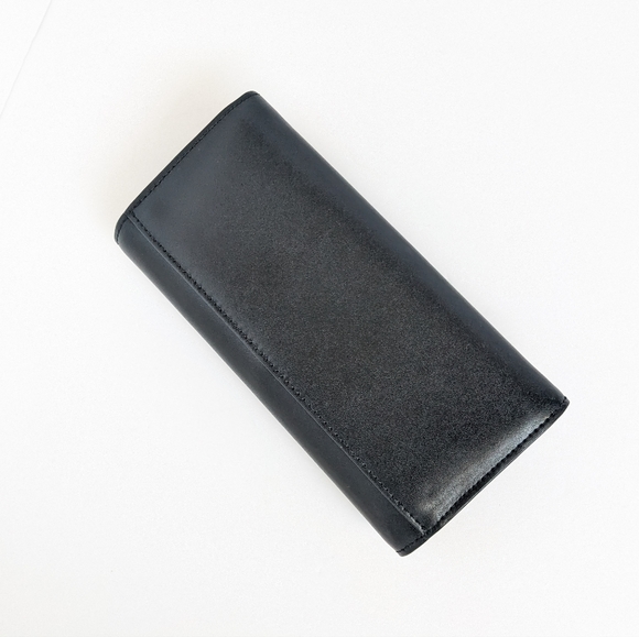 Michael Kors Large Black Leather Travel Carryall Wallet - Picture 4 of 5